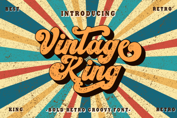 Design with Impact: Exploring the Vintage King Typeface