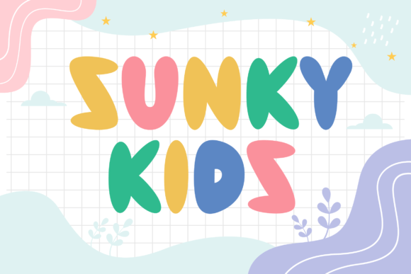 Discovering Sunky Kids: A Font Full of Whimsy and Joy
