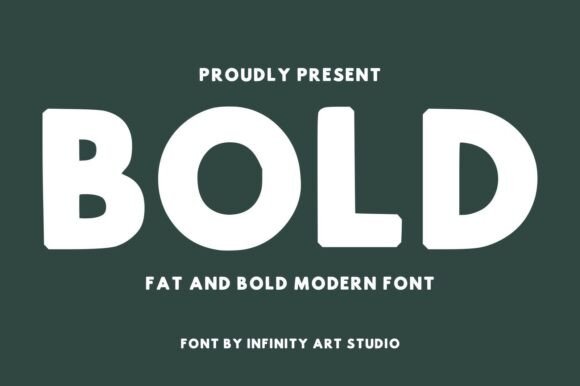 Discovering the Bold Fat Modern Display Font