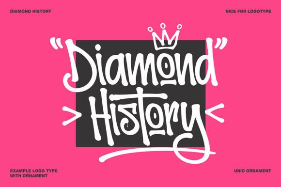 Exploring Diamond History: A Font with Urban Edge