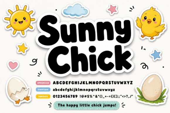 Sunny Chick: Infusing Joyful Energy into Your Designs